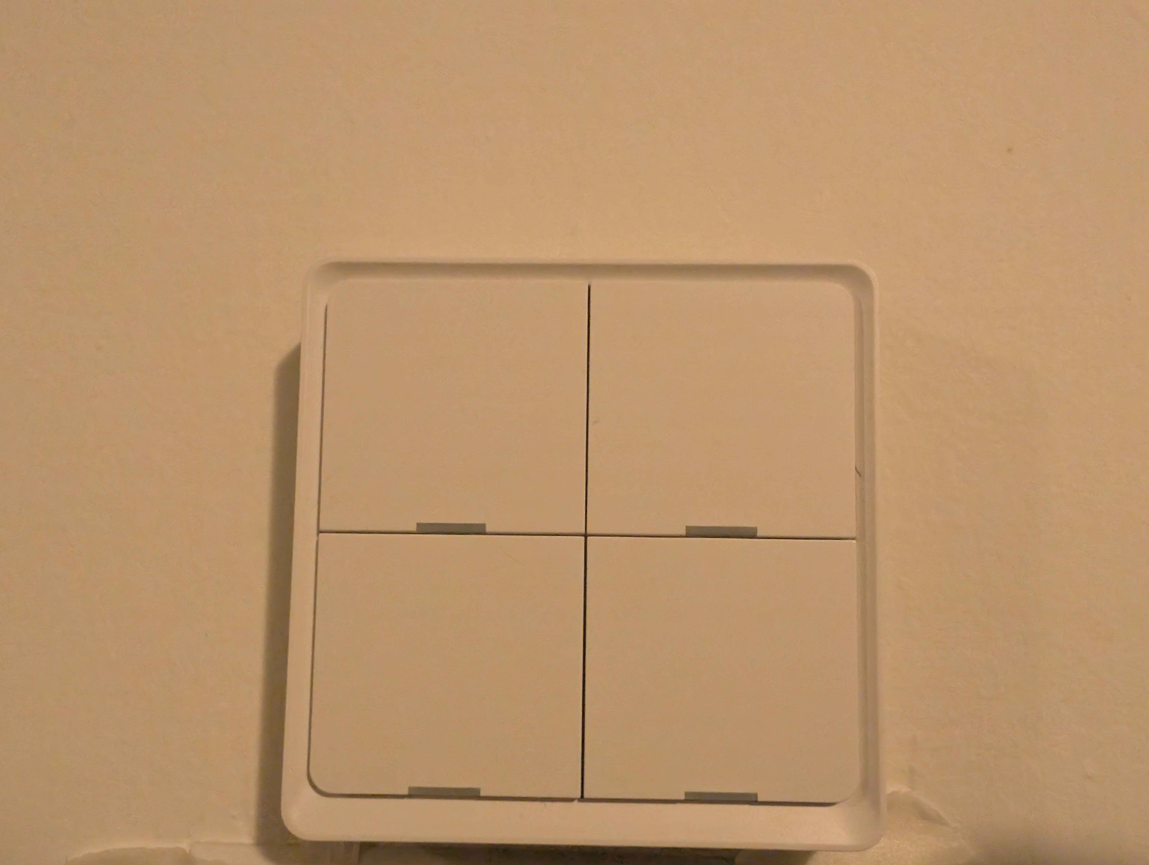 Moes 4 Gang Smart Switch. An example IoT Device I'm using
