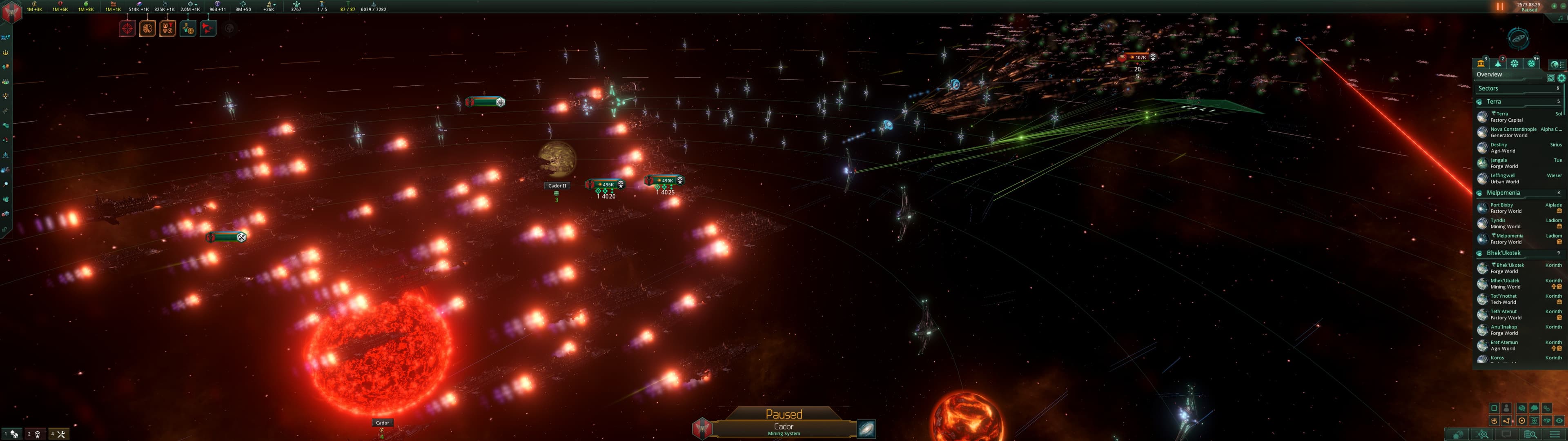 Running a space empire is 90% staring at maps in Stellaris